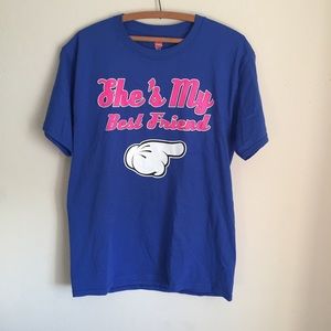 Unique Disney hand “She’s my best Friend” Tee